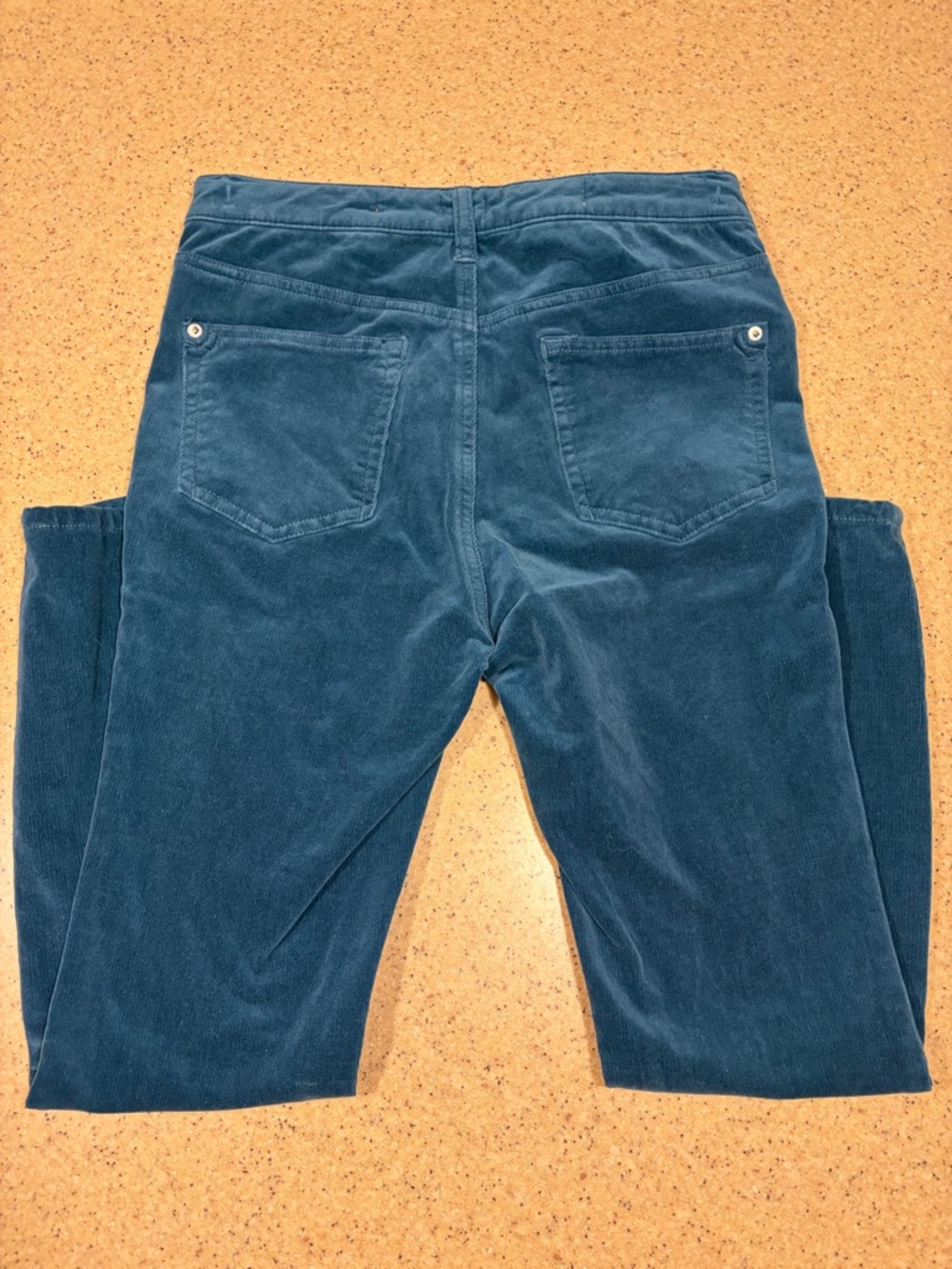 Anthropologie Corduroy Pants Women’s 29 Pilcro High Rise Shinny Button-up Jeans - Picture 8 of 8
